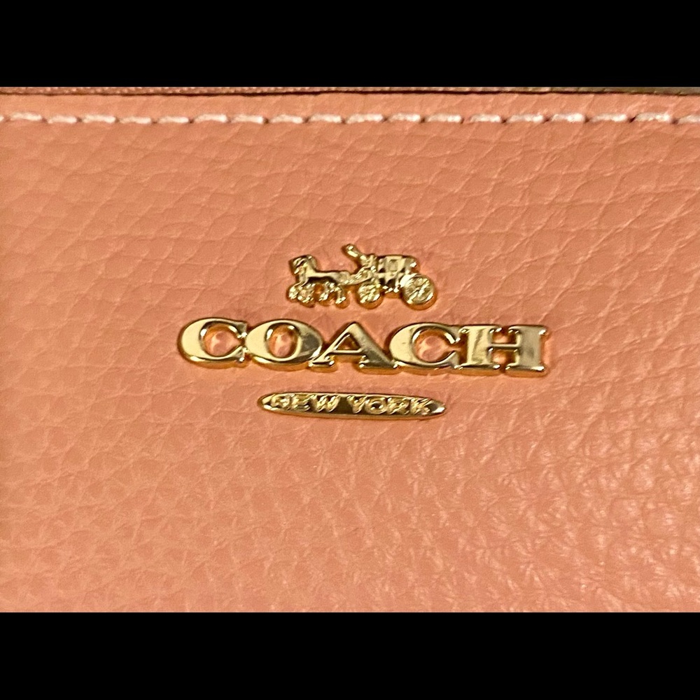 Coach Double Zip Large Wristlet